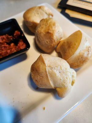 Seasonal bread from the summer menu.