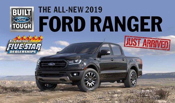 The All-New 2019 Ford Ranger has Arrived!