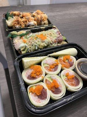 Naruto Roll/ Sushi Cake Roll/ Passion Roll