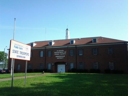 The front of the building as seen from Highway 78 (Bankhead Hwy).