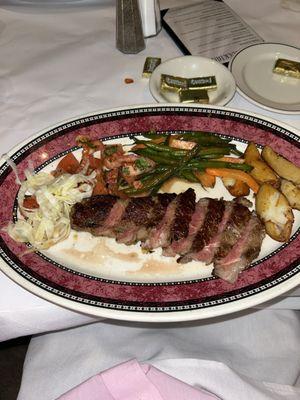 New York strip steak