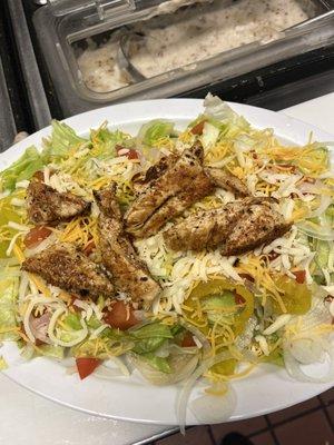 Cajun chicken salad