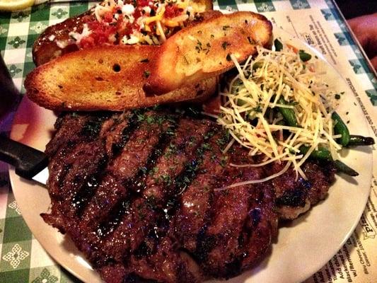 Bone in Ribeye. Fantastic!