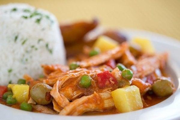 We are open.  The special today is Chicken Friccassee, rice, salad, drink & tax $10.  Tomorrow's special will be Ropa Vieja.