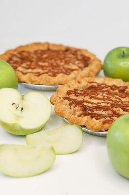 Salted Caramel Dutch Apple Pie