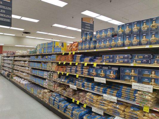 Vast selection of pasta products!