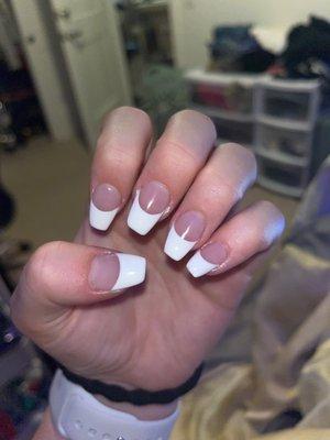 Short Coffin French Tips