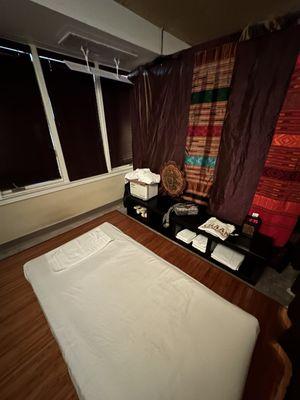 Massage room