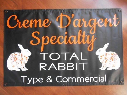 Outdoor/Indoor show Banner.