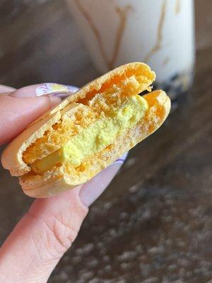 Durian Macaron