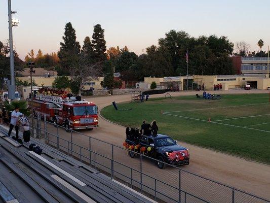 Homecoming parade.