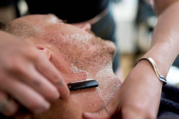 Straight Razor Shave