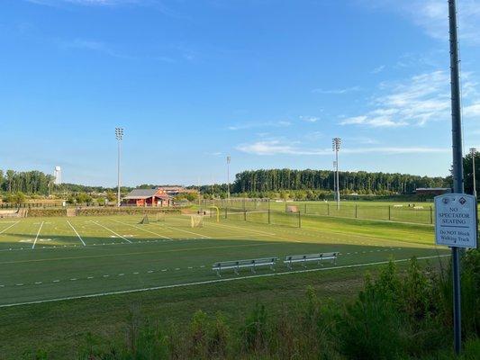 Fields at the park