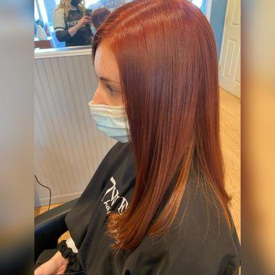 Red hair by anna