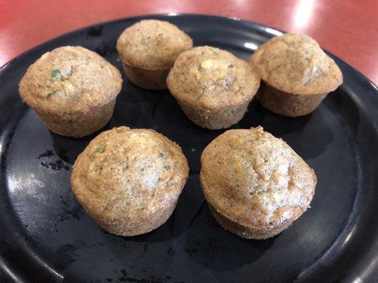 1/2 Dozen Mini Apple-Zucchini Muffins (costs under $2!)