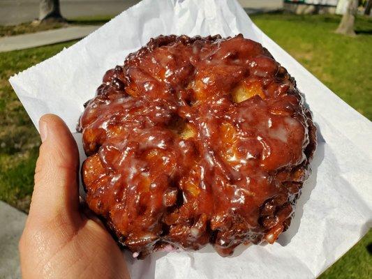 Quite possibly the most perfect apple fritter ever created