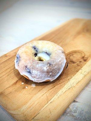 Blueberry Lemon Doughnut