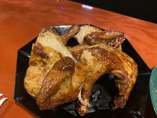 1/2 Charcoal Broiled Chicken Only