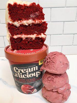 Right As Rain Red Velvet Cake Ice Cream