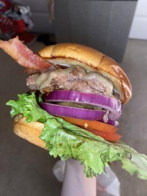 Bacon Me Crazy Cheeseburger