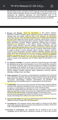 NDA for trying to break lease after filing police report on owner for trying to fight me (tenant)