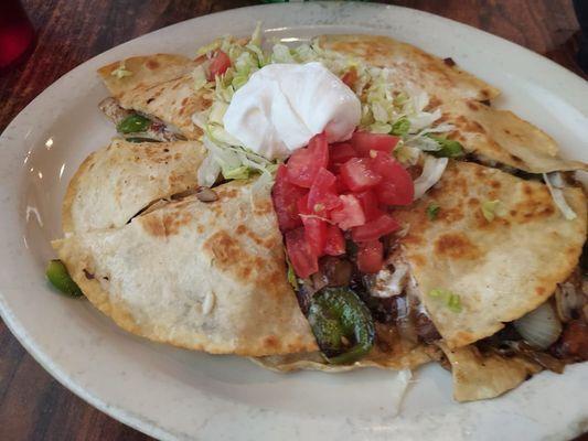 Veggie quesadilla