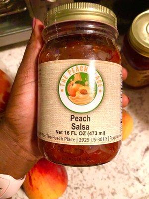 Peach salsa