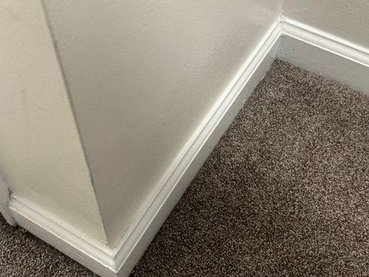 Baseboard cleaning