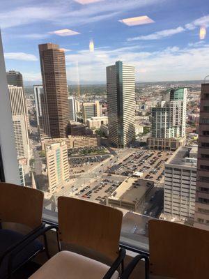 Fieldwork Denver - sweet views from the 30th floor