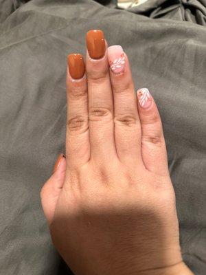 Fall nail design