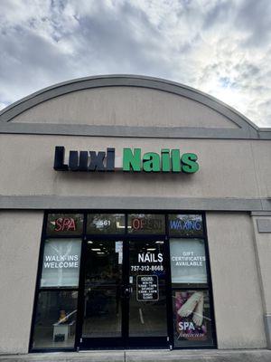 Ken Nails is now changed to Luxi Nails