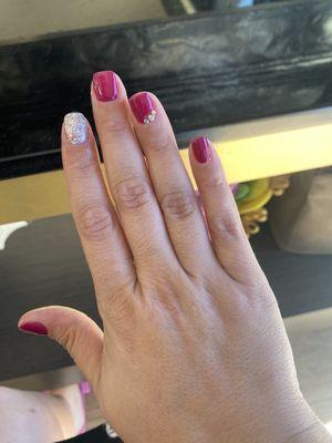 Gel Manicure with Design