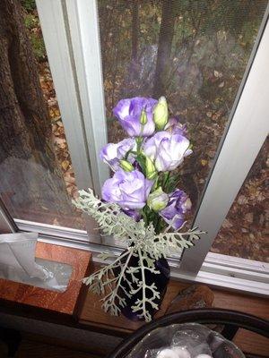 Flowers in Treatment Room