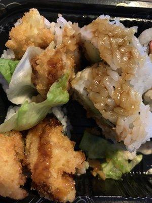 Chicken tempura roll (no cucumber)