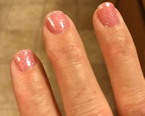 Love my gel nails!!!!!! Beautiful job!!!! Definitely going‍ back!!!!