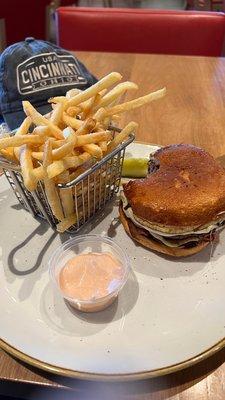 Smash burger & Fries