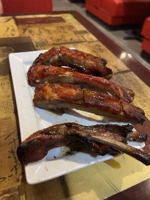 4 Piece BBQ Spare Ribs