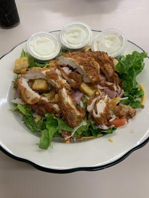 Fried Chicken Salad