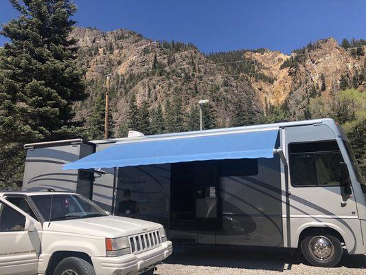 RV spot in Ouray