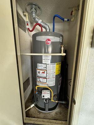 Water Heater:                                  Call for free water heater checkup 915-213-1515 www.PlumbingGuysOfElPaso.net