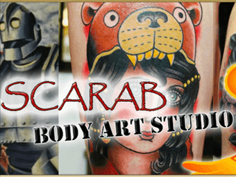 Scarab Body Art Studio logo