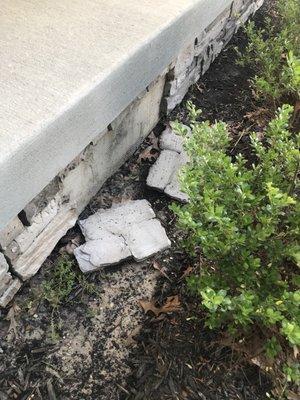 Ameristar - Stones falling off the front of the house during very cold or very hot weather.  Less than two yrs old.