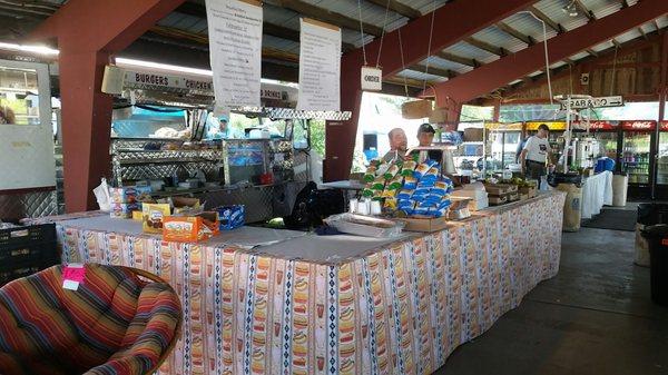 serving counter in Brimfield