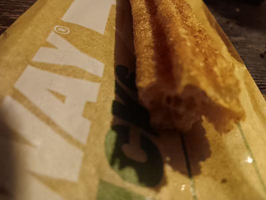 Subway churro