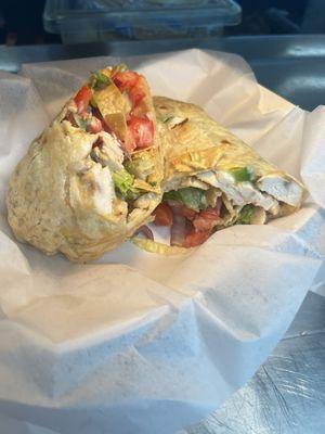 Order of southwest wrap