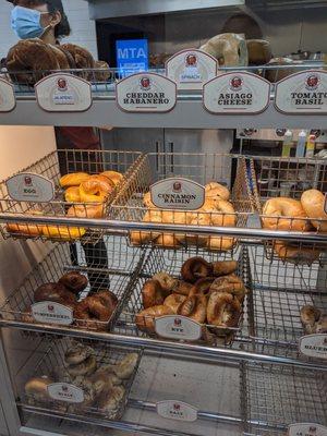 Selection of bagels