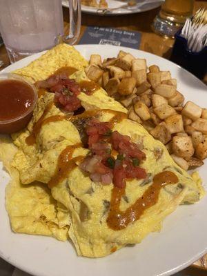 Southwestern omelette