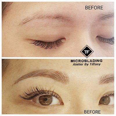 Tiffany eyebrow microblading