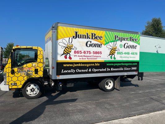 Our 16 foot box trucks are among the largest full service removal vehicles in East Tennessee!