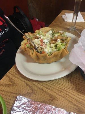 FaJita Taco Salad lunch